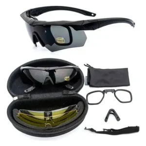 Lentes tácticos deportivos.