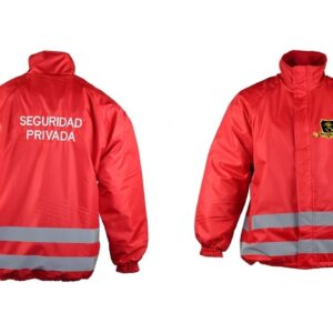 Casaca seguridad privada con Logo.